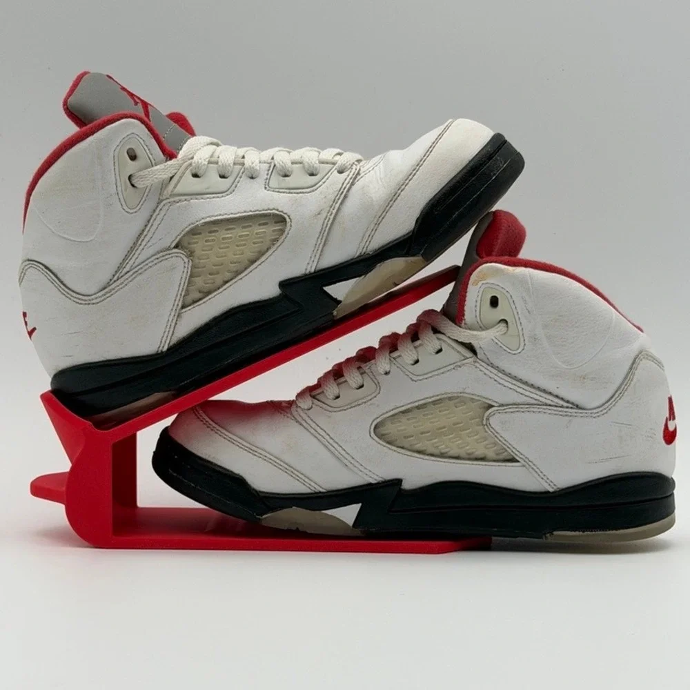 Air Jordan 5 Retro OG Fire Red 440889-102 Size 3Y‎
